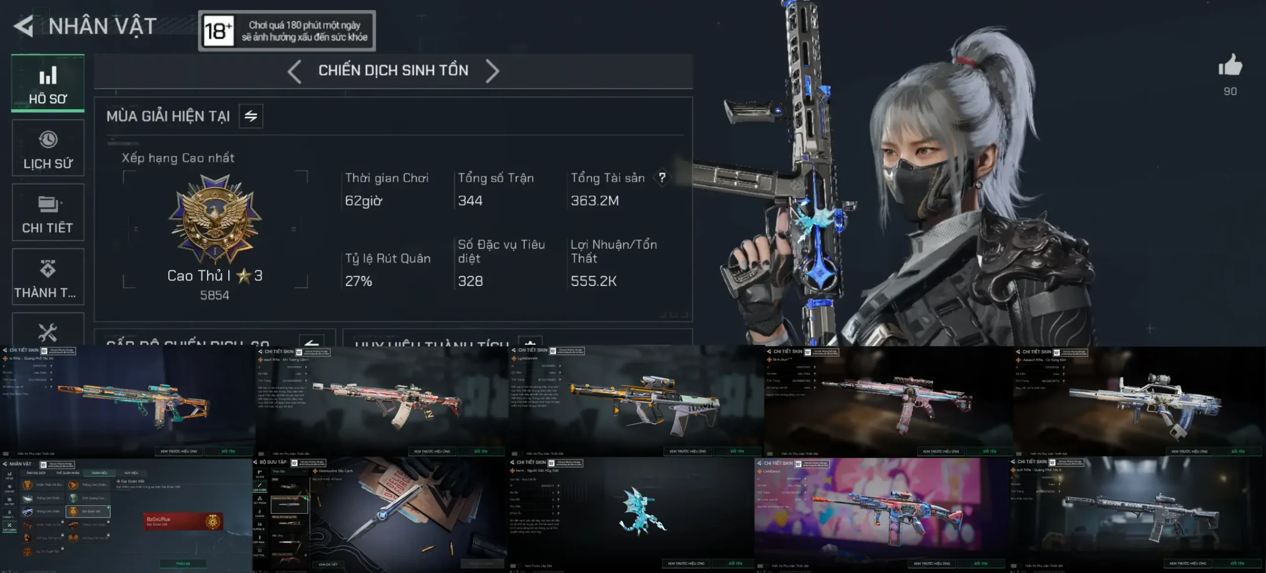 FULL SKIN SÚNG MANDELBRICKS HOT NHẤT GAME