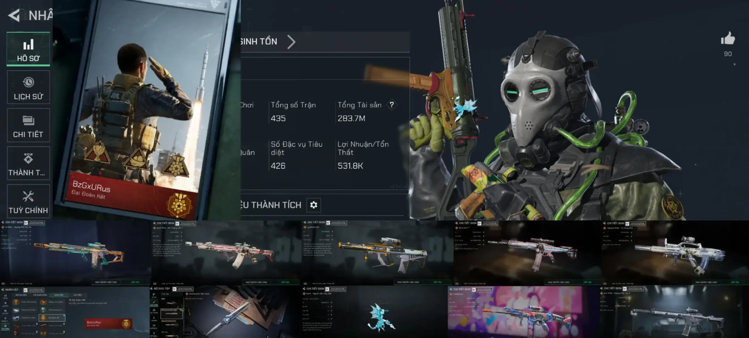 FULL SKIN SÚNG MANDELBRICKS HOT NHẤT GAME