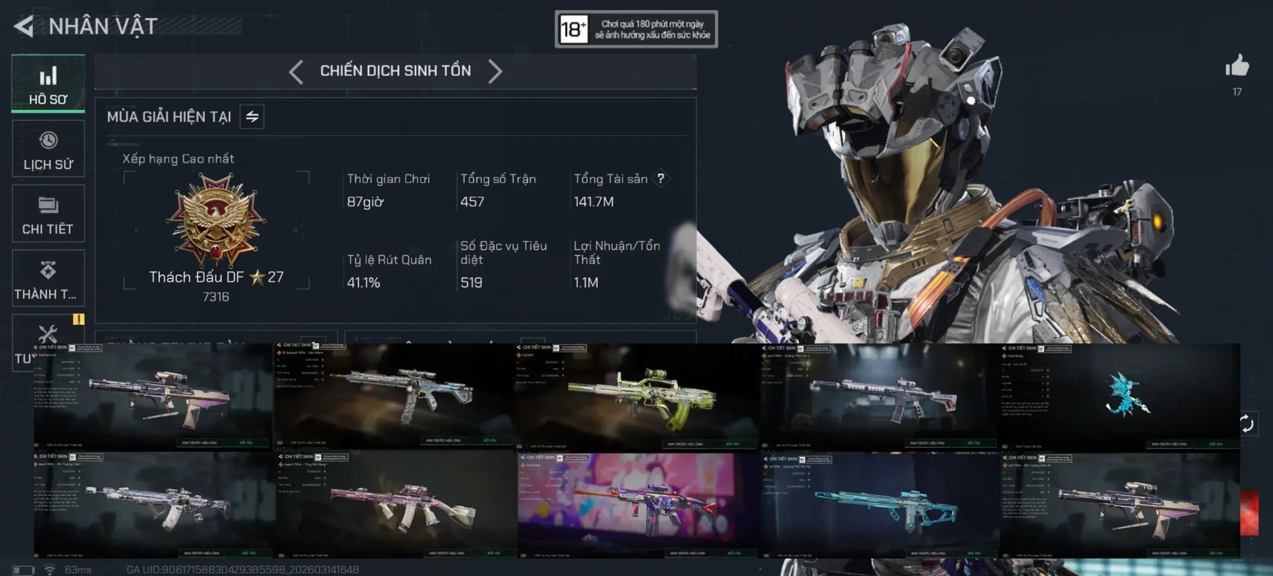 SIÊU PHẨM SKIN MANDELBRICKS + GẦN 100K VÉ DELTA