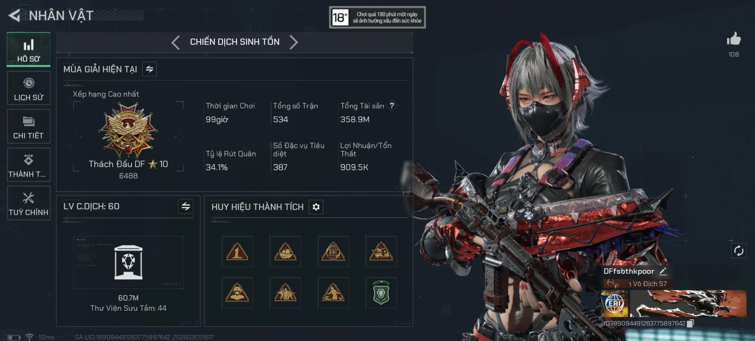 ACC CHIẾN DỊCH VIP TRÊN 350M XU