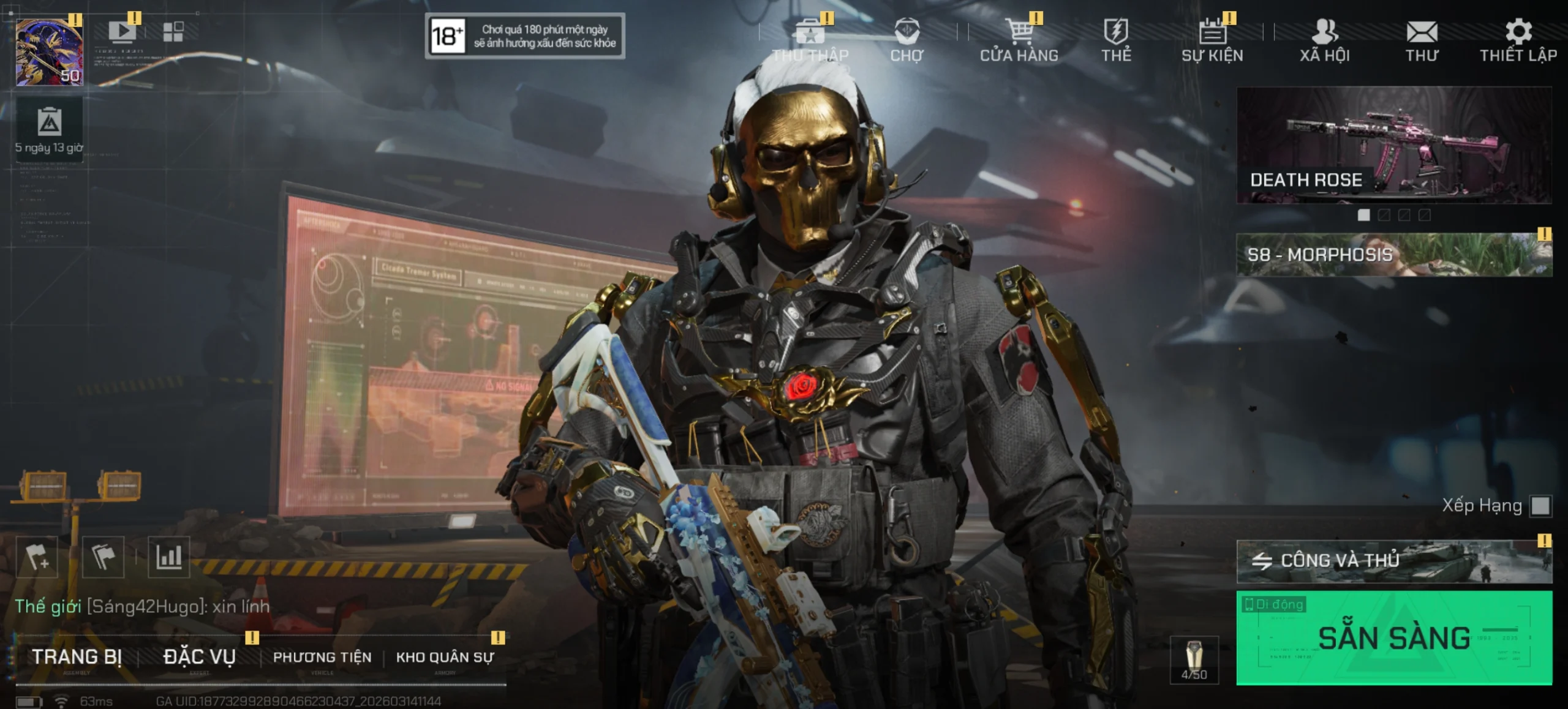 ACC CHIẾN TRƯỜNG SẴN SKIN CI19 VÀ K416