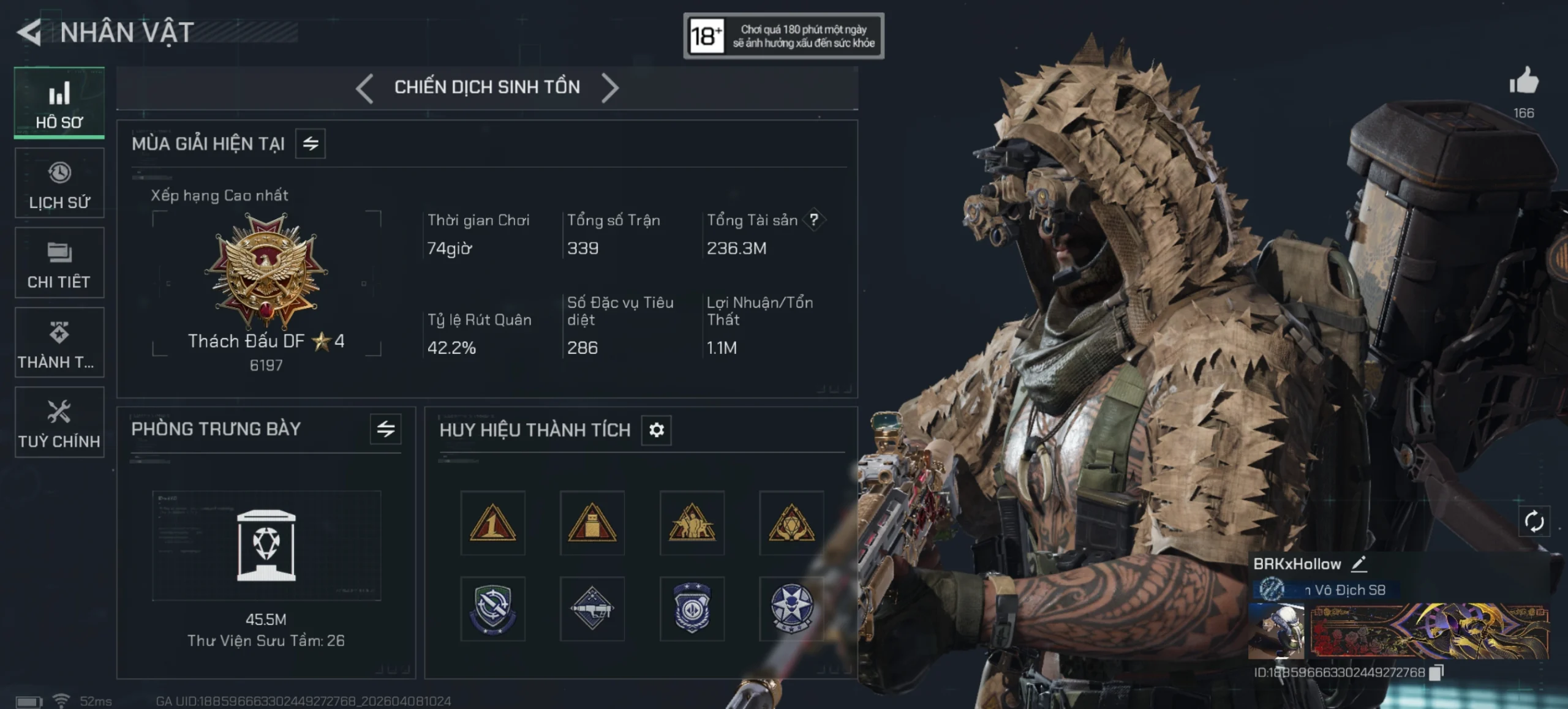 ACC CHIẾN DỊCH TTS HƠN 200M XU x TOXIK