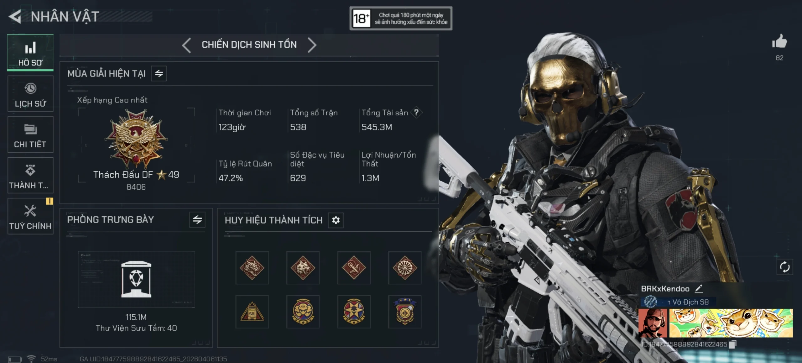 ACC CHIẾN DỊCH TTS 550M XU KÈM BOX 3×3