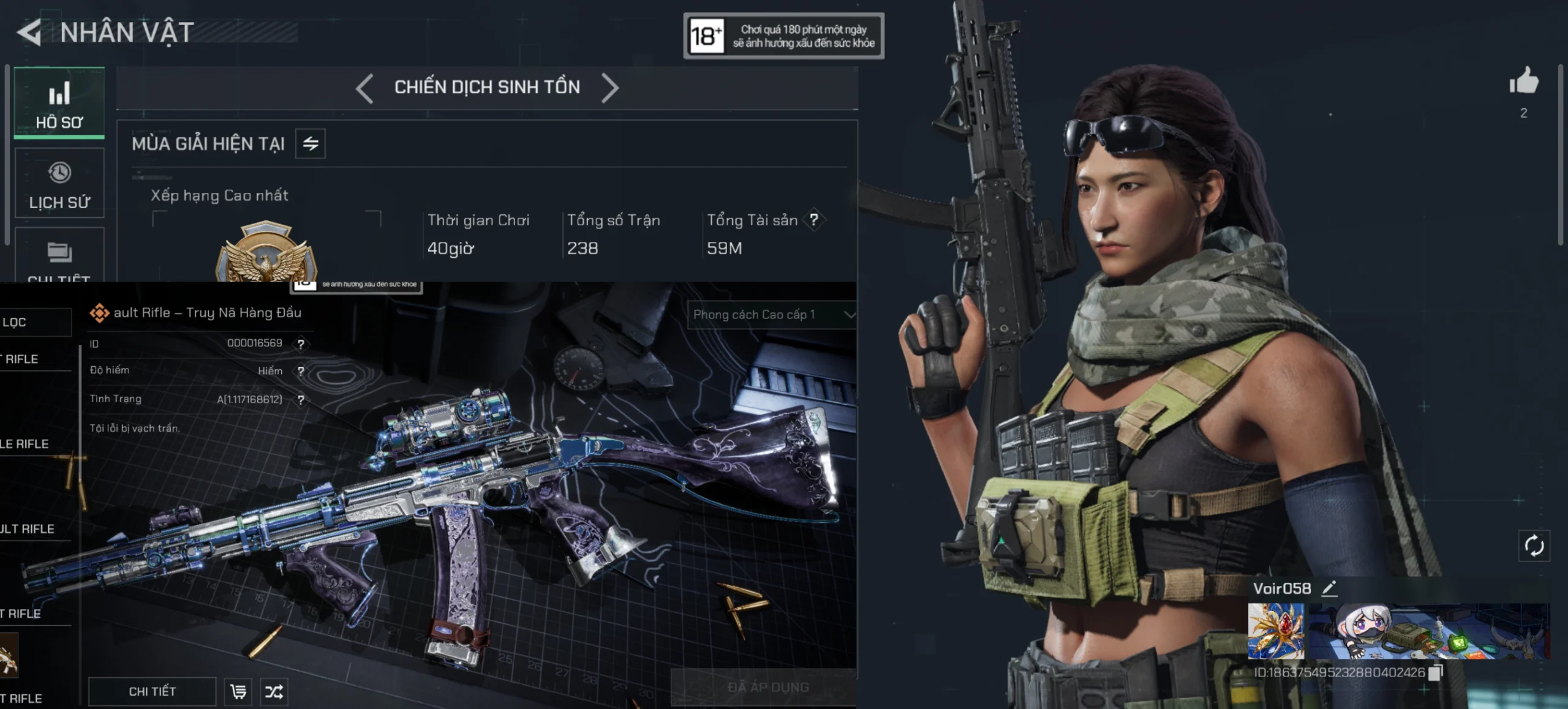 SKIN AS VAL KÈM ULURU S8