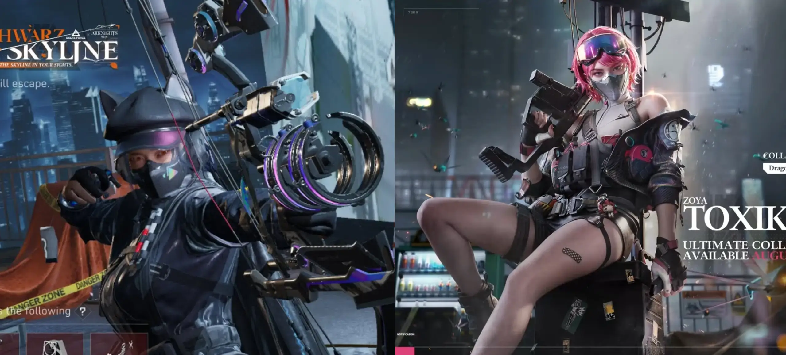 SKIN LUNA x TOXIK ARK