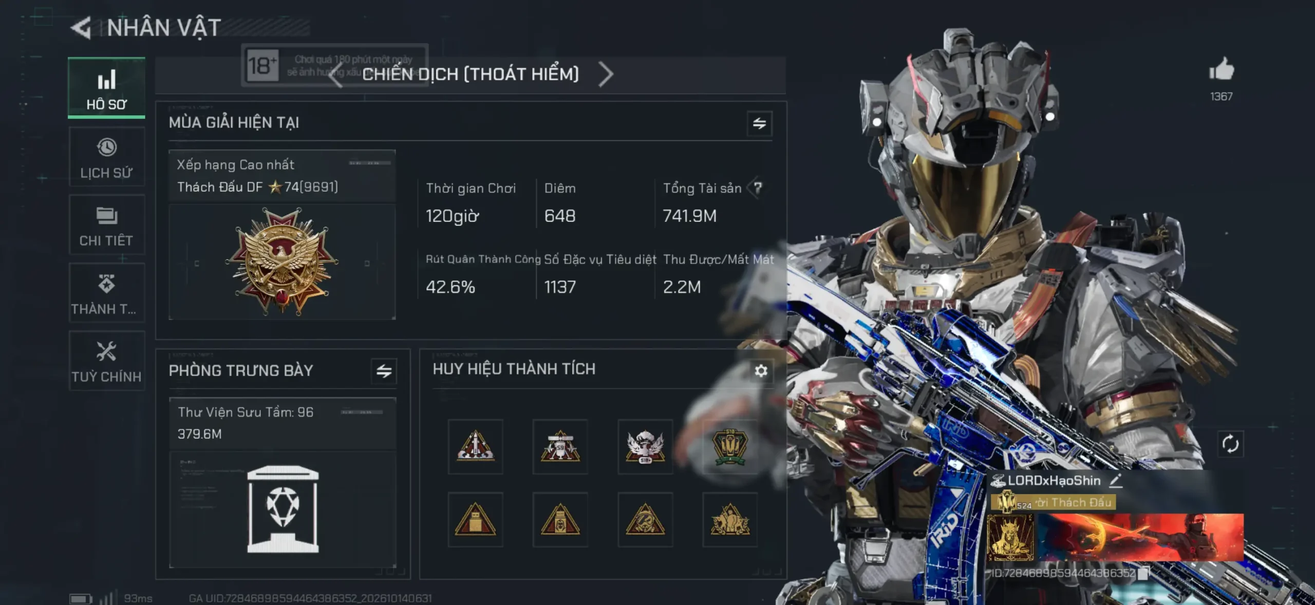 ACC LORDxSHIN – CHUYÊN SKIN MANDELBRICKS